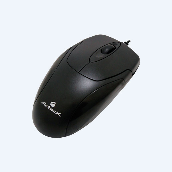 Mouse Óptico Acteck MO-200, USB, Negro