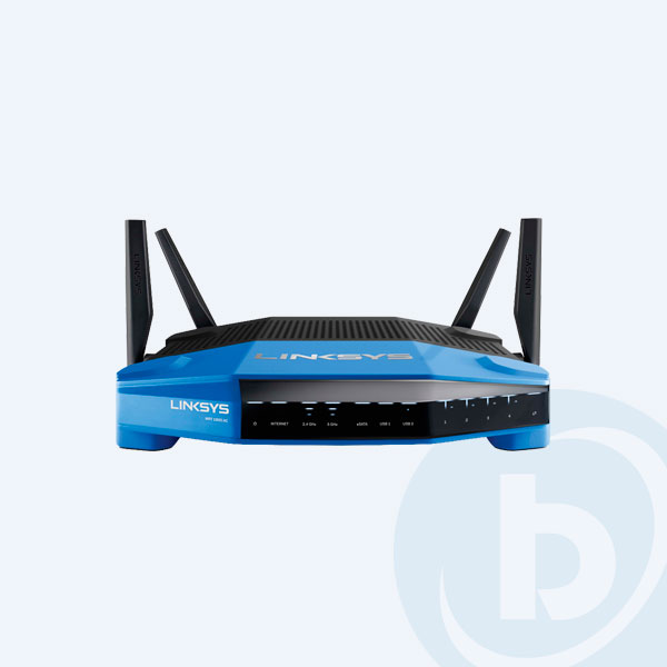 WRT1900AC - Router Inal&aacute;mbrico Linksys WRT1900AC, 1300Mbps, 4 Puertos Gigabit/ 1 Puerto USB 3.0/ 1 Puerto eSata USB 2.0