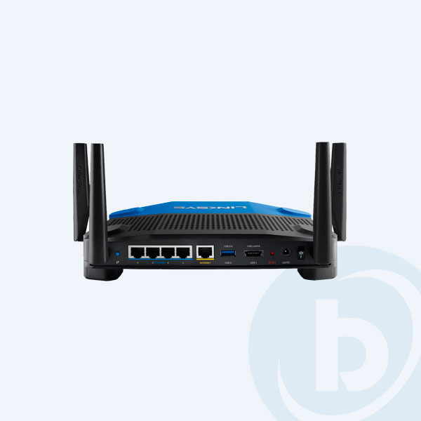 WRT1900AC - Router Inal&aacute;mbrico Linksys WRT1900AC, 1300Mbps, 4 Puertos Gigabit/ 1 Puerto USB 3.0/ 1 Puerto eSata USB 2.0