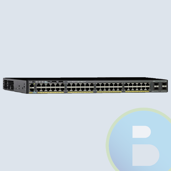 Switch Cisco Catalyst 2960X, 48 Puertod POE, 4 X 1G SFP LAN