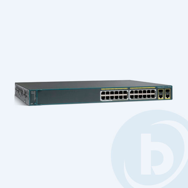 WS-C2960-24TC-S - M&oacute;dulo de Red Cisco Catalyst 2960, 24 Puertos, Ethernet 10/100 Mbps, SFP