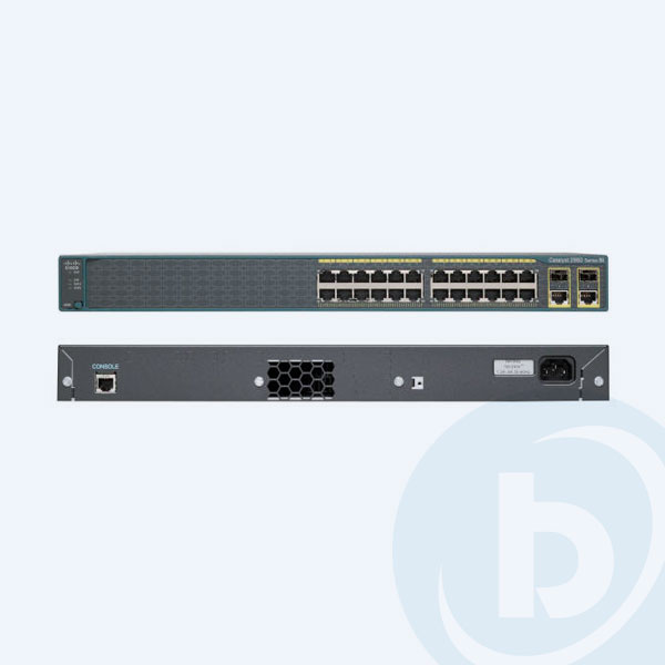 WS-C2960-24TC-S - M&oacute;dulo de Red Cisco Catalyst 2960, 24 Puertos, Ethernet 10/100 Mbps, SFP