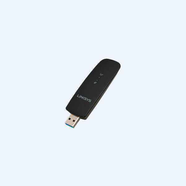 Tarjeta de Red Linksys USB, Inalámbrica, AC1200, Doble Banda
