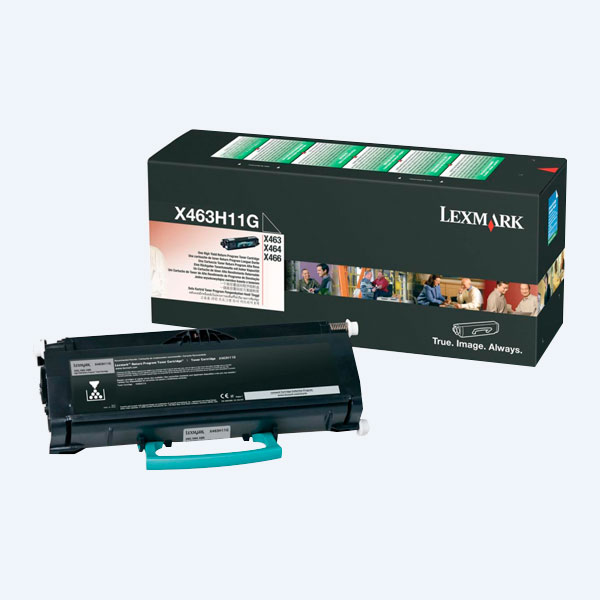 Tóner Lexmark, Negro, Alto Rendimiento, 9000páginas, para X463/X464/X466