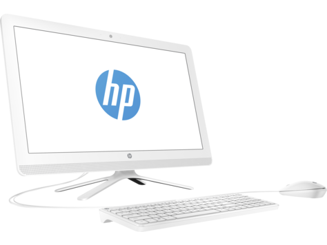 HP PAVILION AIO 24-G206LA / AMD QC A8-7410 2.20-2.5GHZ / 4GB / 2TB / DVD-RW / 23.8 FHD / WIN 10 HOME / BLANCO NIEVE