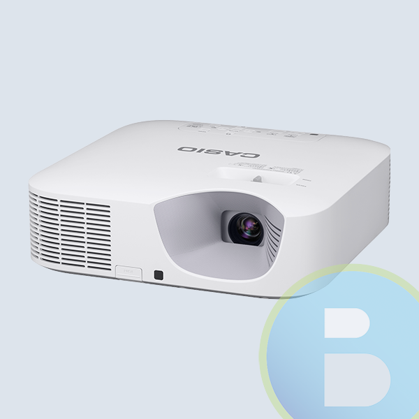 Proyector Casio XJ-F10X DLP,  XGA 1024 x 768,  3300 Lúmenes, con Bocinas, Blanco