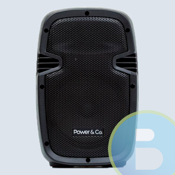 XP-8000BK - Bocina Power y Co , 3200 W, Negro, Bluetooth