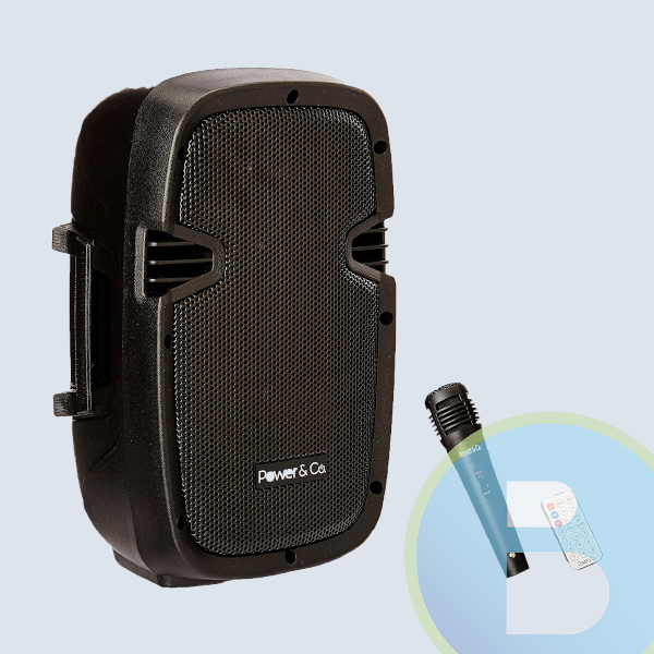 XP-8000BK - Bocina Power y Co , 3200 W, Negro, Bluetooth