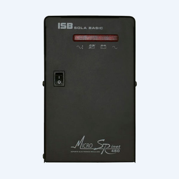 No Break Sola Basic Micro Srinet, 480VA, 300W, 4 Contactos, 60min