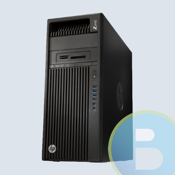 Z2C80LT#ABM - Workstation HP Z440 TW, Xeon E5-1650, 8 GB RAM, 128 GB SSD 1TB, DVDRW, Windows 10