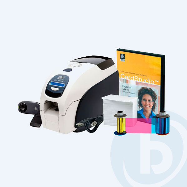Z32-0000D200US00 - Impresora de Tarjetas Zebra ZXP3, Color, Impresi&oacute;n por un lado, USB, Software, C&aacute;mara Web, 200 Tarjetas PVC