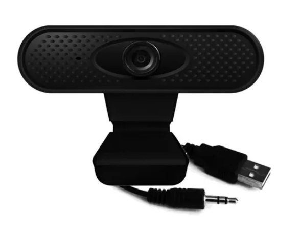 Webcam Usb Hd Con Micrófono 3.5mm