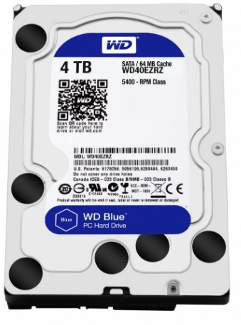 Disco Duro Interno Western Digital WD Blue 3.5'', 4TB, SATA III, 6 Gbit/s, 5400RPM, 64MB
SKU: WD40EZRZ