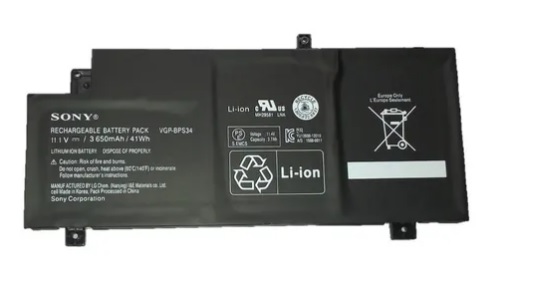 Bateria para SONY BPS34 
VGP-BPS34 Vaio Fit 15 Touch Svf15