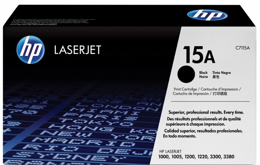 Tóner HP 15A Negro, 2500 Páginas