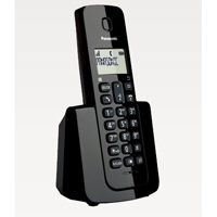 Panasonic Teléfono Inalámbrico KX-TGB110, 1 Auricular, Negro KX-TGB110