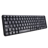 TECLADO INALAMBRICO NANO MULTIMEDIA ACTECK USB COLOR NEGRO