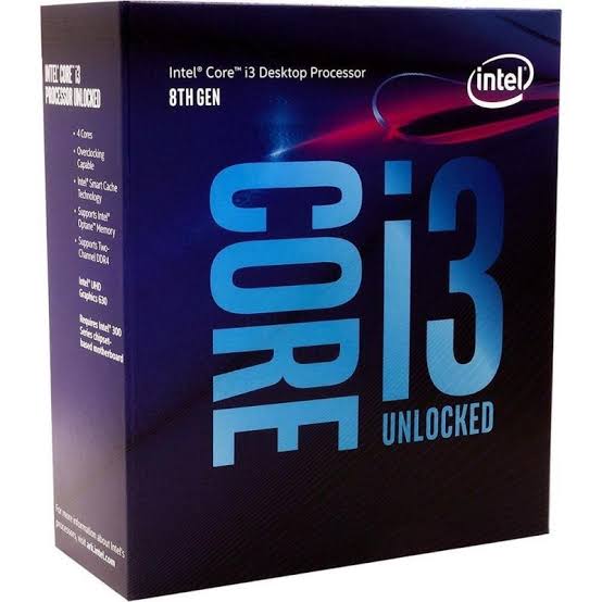 Microprocesador Intel Cpu Ci3-8100 6m Cache, 360ghz Fc-lga14c