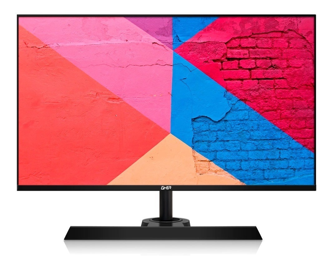 MONITOR IPS GHIA FULL HD / 27 PULGADAS / NEGRO / VGA / HDMI / BOCINAS INTEGRADAS