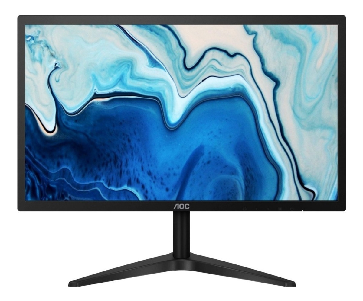 MONITOR LED IPS AOC 21.5 / HDMI / VGA / ASPECTO 16:9 / TIEMPO DE RESPUESTA 5 MS / RESOLUCIÓN 1920 X 1080 / 60 HZ / CONTRASTE 20,000,000:1 / BRILLO 250 CD/M2 / CONSUMO 17V