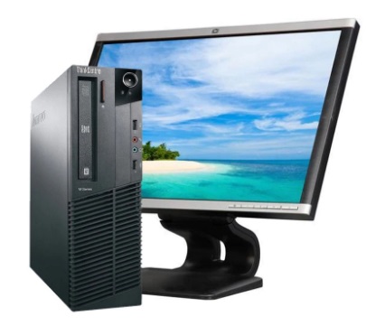 Computadora Lenovo M79 A8 7600B 500 Gb 4 Gb Ram Incluye Wifi LCD 22