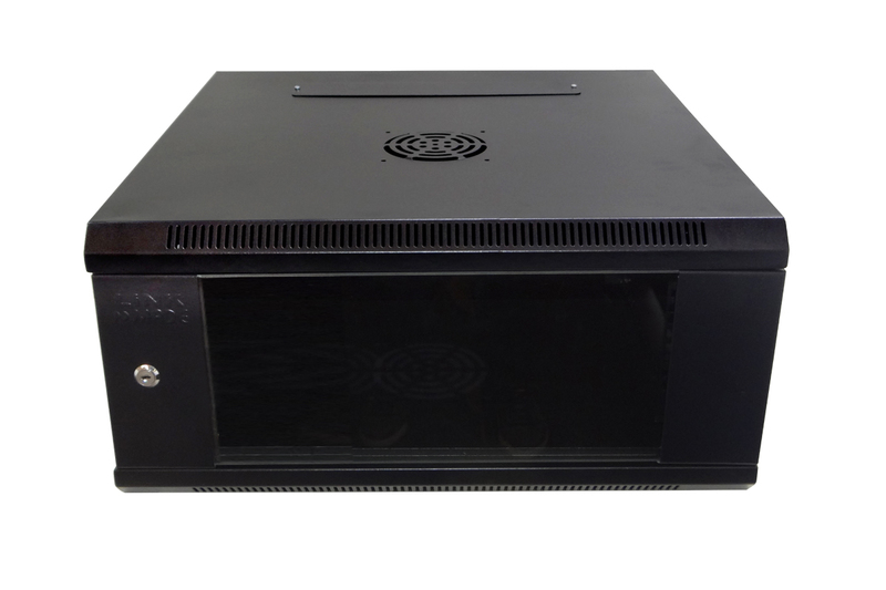 Gabinete Para Redes 4u Con Puerta