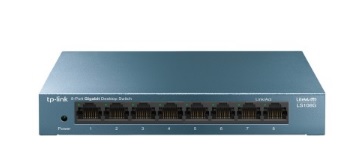SWITCH GIGABIT TP-LINK LS108G, Azul, 10 W, 8 puertos