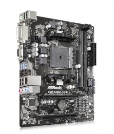 Tarjeta Madre ASRock microATX FM2A68M-DG3+, S-FM2+, AMD A68, 32GB DDR3 para AMD