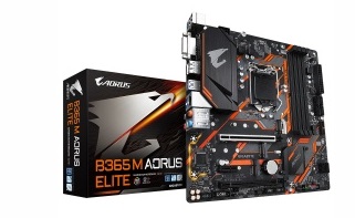 Tarjeta Madre AORUS Micro ATX B365 M ELITE, S-1151, Intel B365, HDMI, 64GB DDR4 para Intel